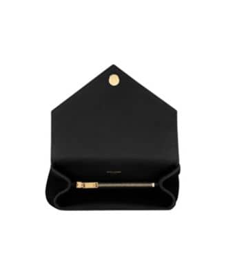 Saint Laurent College Shoulder Bag Women's bags Large Black Monogram New