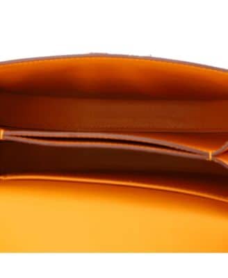 Hermès Mosaique Shoulder Bag Women's bags 17 Orange H Epsom Palladium New
