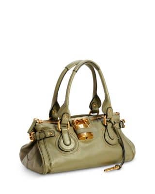 Chloé Paddington Women's bags Small Paddington Grey Leather New