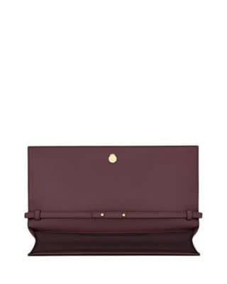 Saint Laurent Kate Clutch Women's bags Unspecified Dark Beige Grain De Poudre Gold New