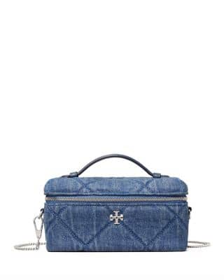 Tory Burch Kira Top Handle Women's bags Unspecified Blue Meridian Denim New