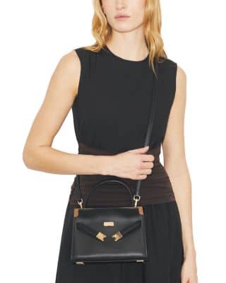 Tory Burch Lee Radziwill Crossbody Women's bags Petite Perfect Cognac Leather New
