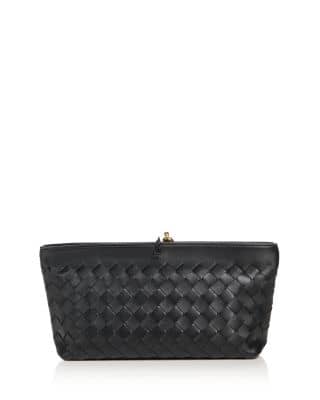 Bottega Veneta Andiamo Pouch Women's bags Unspecified Black Nappa Intrecciato New