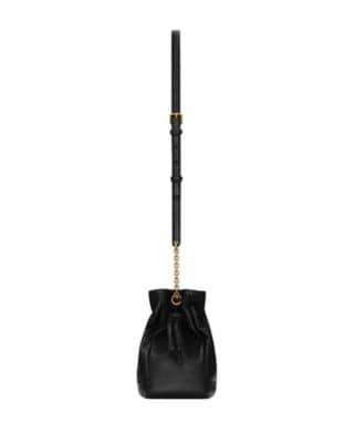 Saint Laurent Jamie Pouch Women's bags Unspecified Black Lambskin Gold New