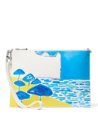 Michael Kors Christina Wristlet Women's bags Extra Large Unspecified Jet New