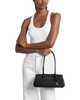 Michael Kors Laila Shoulder Bag Women's bags Small Black Leather New