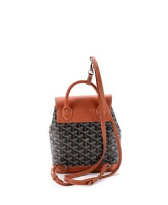 Goyard Alpin Women's bags Mini Brown Goyardine (Coated Canvas) New