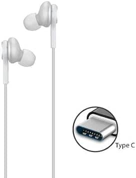 Samsung AKG-TYPE-C-USB-WHT-v2 Headphones & Earbuds Black New
