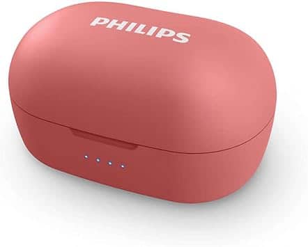 Philips T2205 Headphones & Earbuds Red New