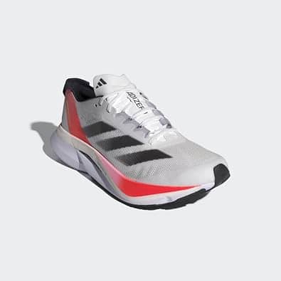Adidas Adizero Boston 12 Sneaker White 9.5 New