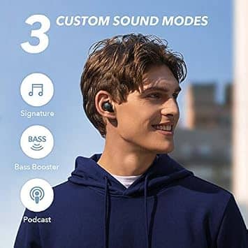Soundcore Life A1 Headphones & Earbuds Black New