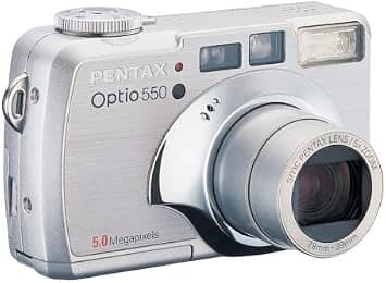 Pentax Optio 550 Digital Cameras Black New Body Only