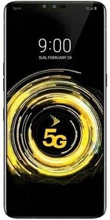 LG V50 ThinQ 5G Cell Phones Black 128GB Verizon Refurbished - Excellent