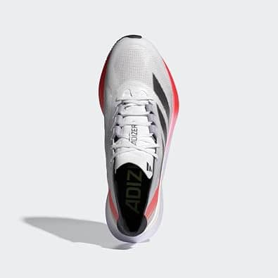 Adidas Adizero Boston 12 Sneaker White 9.5 New