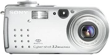 Sony DSC P5 Digital Cameras Silver New Body Only