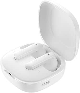 QCY MeloBuds ANC Headphones & Earbuds White New