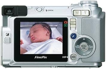 Fujifilm FinePix E500 Digital Cameras Silver Used - Very Good Body Only