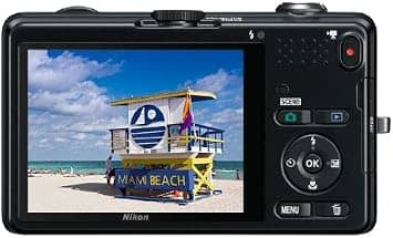 Nikon COOLPIX S1200pj Digital Cameras Black New Body Only