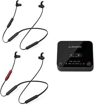 Avantree HT41866 Headphones & Earbuds Black New