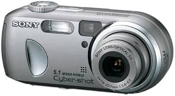 Sony DSCP93A Digital Cameras Silver New Body Only