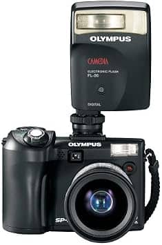 Olympus SP-350 Digital Cameras Black New Body Only