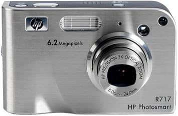 HP r717 Digital Cameras Black New Body Only