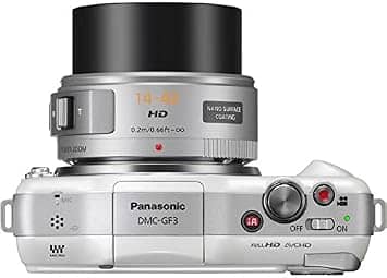 Panasonic LUMIX GF3XW Digital Cameras White New w/ 14-42mm Kit