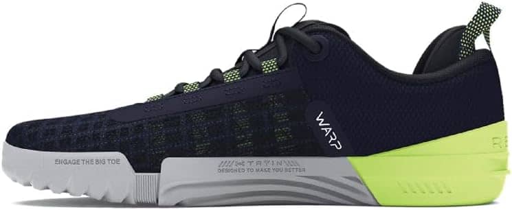 Under Armour UA Reign 6 (TriBase Reign) Sneaker Black 13 New