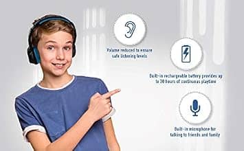 eKids SW-B50v9M Headphones & Earbuds Blue New