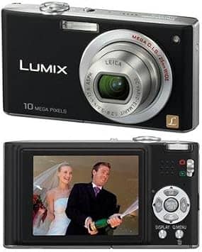 Panasonic LUMIX DMC FX35K Digital Cameras Black New Body Only