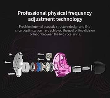 kz ZSN Headphones & Earbuds Purple New