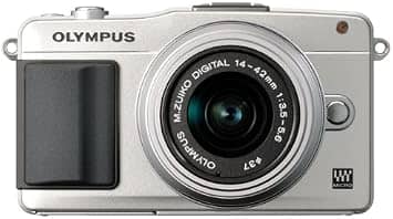 Olympus E-PM2 Digital Cameras Silver New w/ 14-42mm Kit