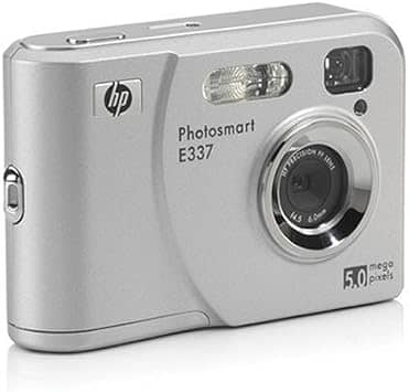 HP E337 Digital Cameras Silver New