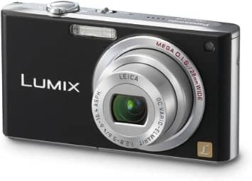 Panasonic LUMIX DMC FX33K Digital Cameras Black New Body Only