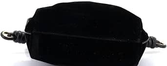 Loewe Flamenco Clutch Women's bags Small Black Velvet New