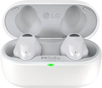 LG TONE-T80S.AUSALWH Headphones & Earbuds White New