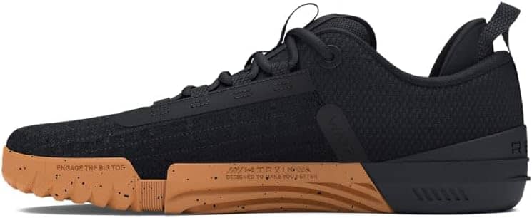 Under Armour UA Reign 6 (TriBase Reign) Sneaker Black 13 New