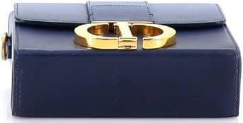 Dior 30 Montaigne Box Shoulder Bag Women's bags Navy Blue Unspecified Gold New