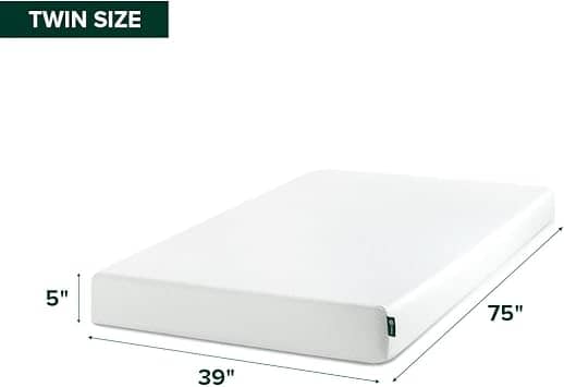 Zinus Green Tea Memory Foam Mattress Mattresses New Queen 10"