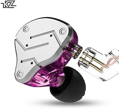kz ZSN Headphones & Earbuds Purple New