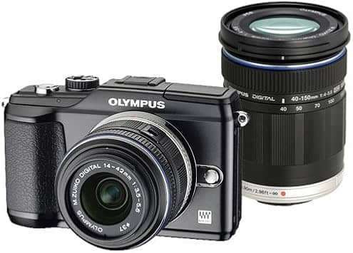 Olympus PEN E-PL2 Digital Cameras Black New Body Only