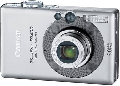 Canon sd400 Digital Cameras Black New Body Only