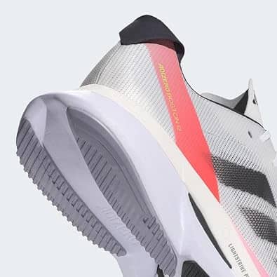 Adidas Adizero Boston 12 Sneaker White 9.5 New