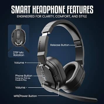 Philips TAL7000 Headphones & Earbuds White New