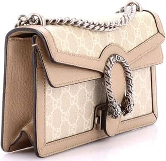 Gucci Dionysus Shoulder Bag Women's bags Super Mini Beige Leather New