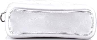 Chanel Gabrielle Shoulder Bag Women's bags Small White Aged Calfskin Gold New