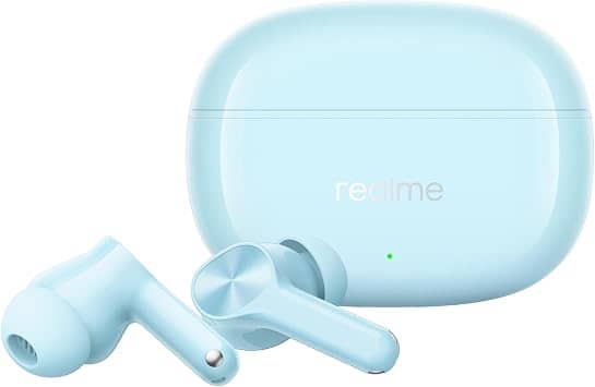 realme T200x Headphones & Earbuds White New
