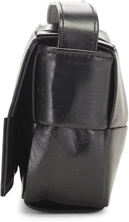 Bottega Veneta Candy Cassette Crossbody Women's bags Black Lambskin Maxi Intreccio New