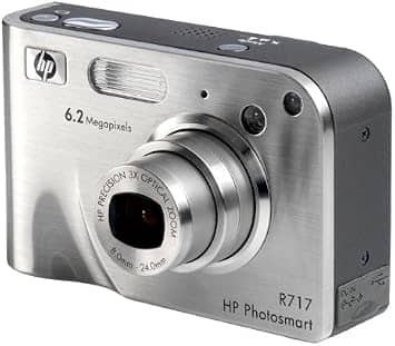 HP r717 Digital Cameras Black New Body Only