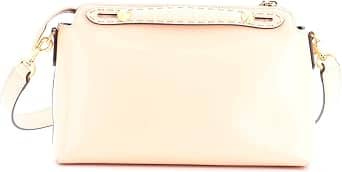 Fendi By The Way Top Handle Women's bags Medium Pink Embossed New